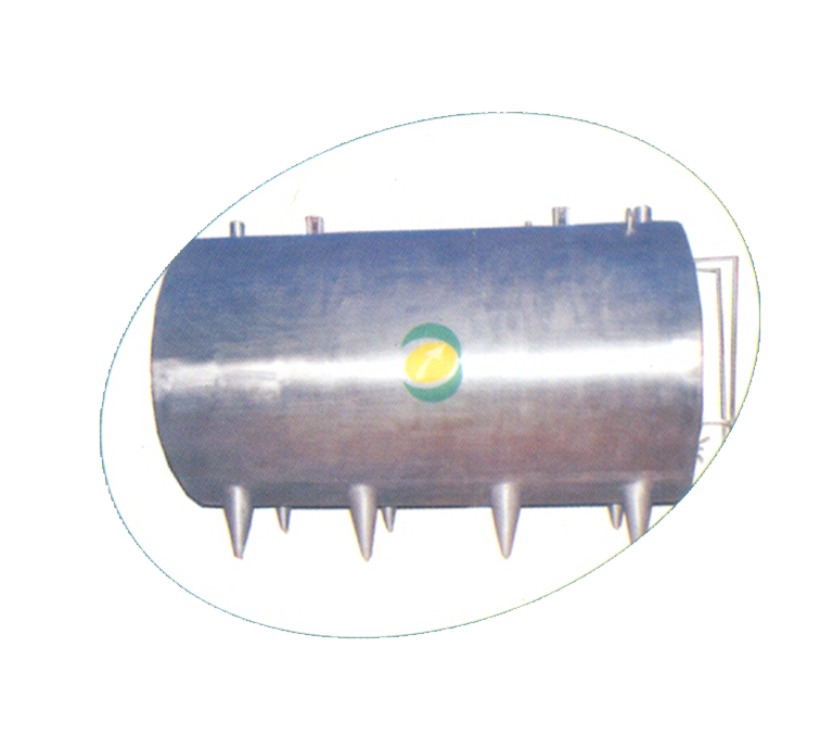 PUF Insulated Horizontal Milk Storage Tank